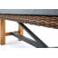 Truss Outdoor Teak Dining Bench