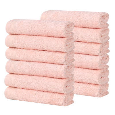 Ensemble de serviettes en rayonne de bambou et en coton mélangé hypoallergénique