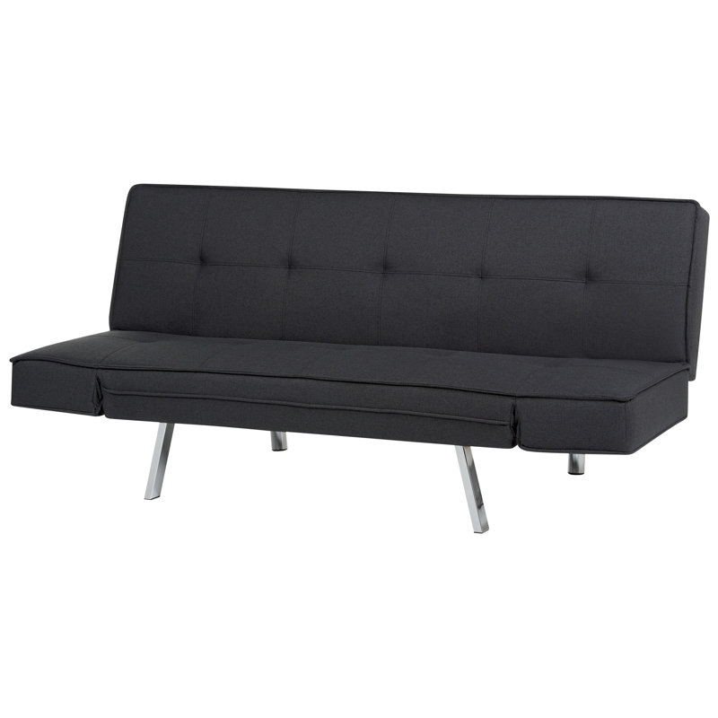 Daken 3 Seater Sofa Bed, Black