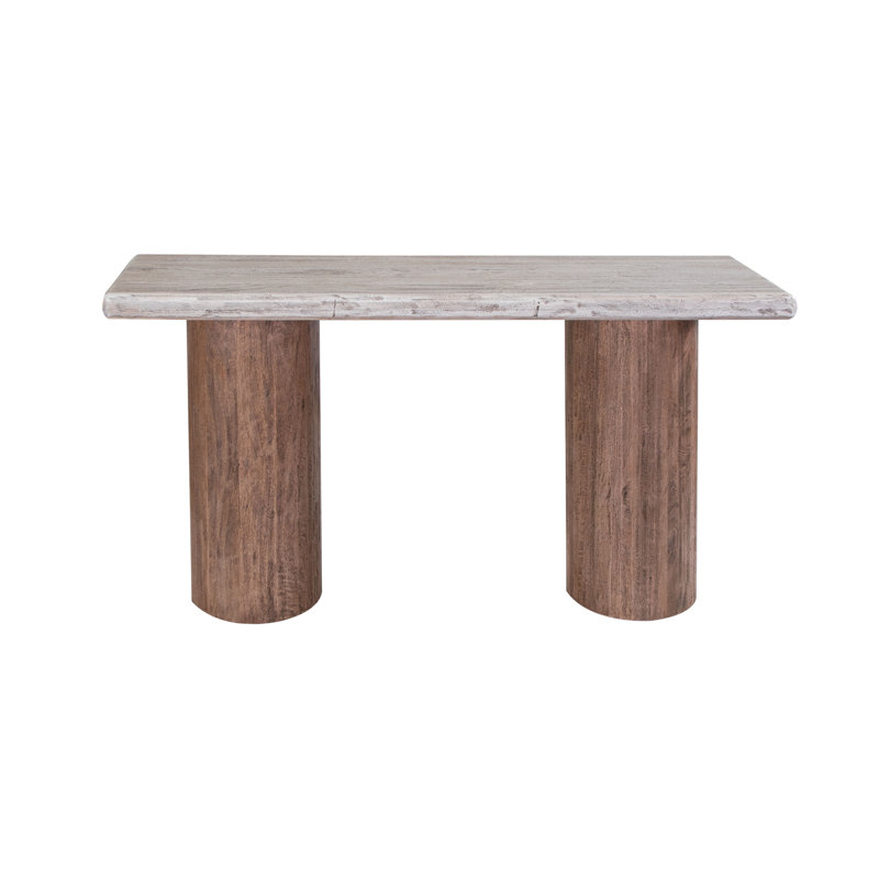 Console en bois massif Radnitz