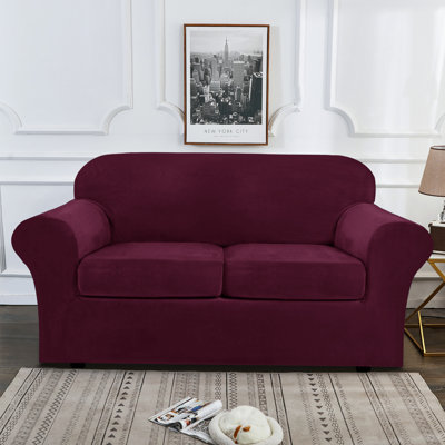 Box Cushion Loveseat Slipcover