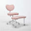 Chaise de méditation Plus, chaise à pieds croisés avec roulettes, chaise TDAH, chaise de bureau Criss-1248456810