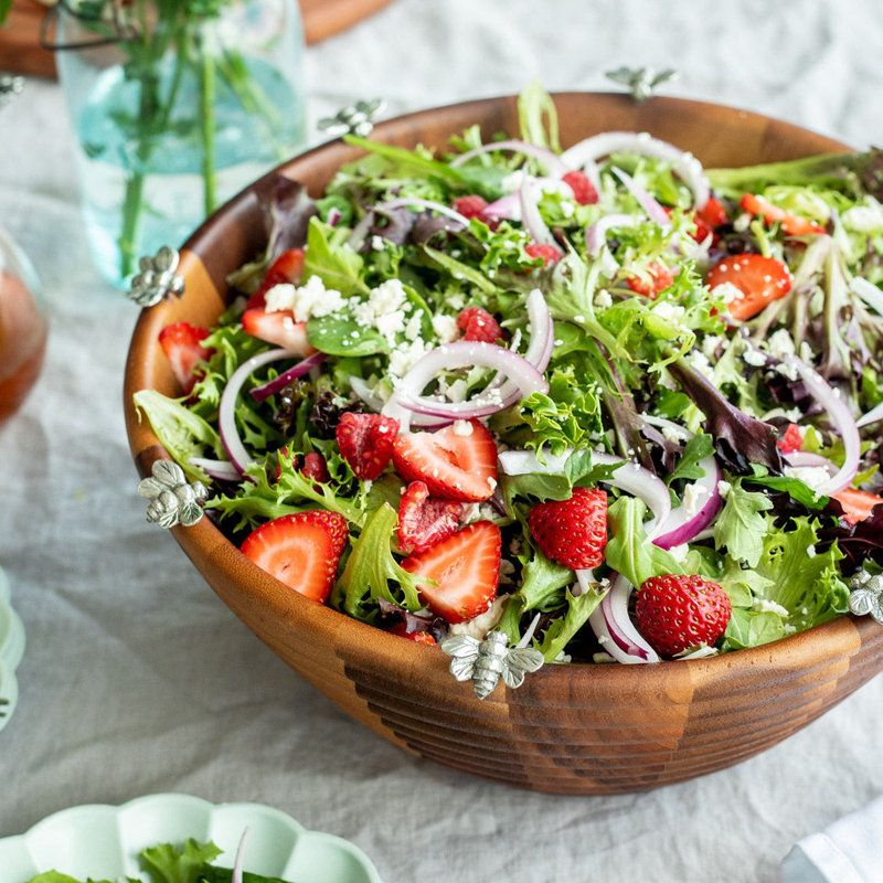 Arche Of Bees Salad Bowl