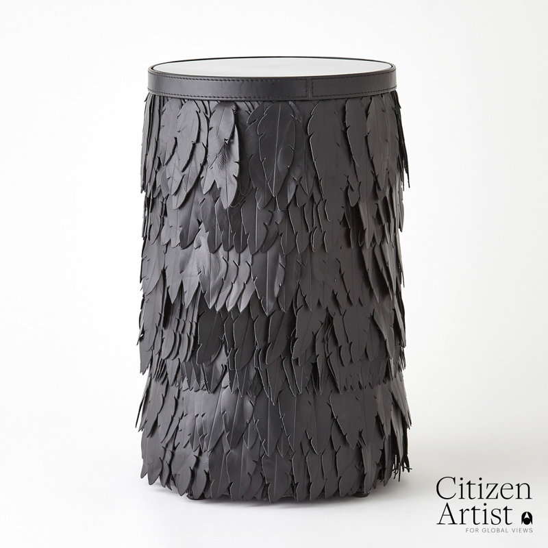 Emily Martini End Table, Black