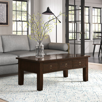 Zytavion Solid Wood Coffee Table