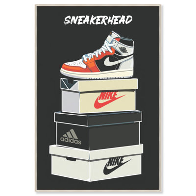 «Pile Of Sneaker Boxes» par Notoriart