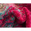 Tapis rose à motif abstrait Jahanna-950698520