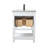 Vicini 24'' Single Vanity with Ceramic Top-94088329