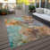Killingly Washable Abstract Indoor / Outdoor Rug