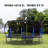 16Ft Trampoline With Enclosurerecreational Trampolines With Ladder And Antirust Coating, Astm Approval Outdoor Trampoline For Kids