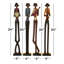 Ensemble de sculpture brune en poly-901078816-901078813