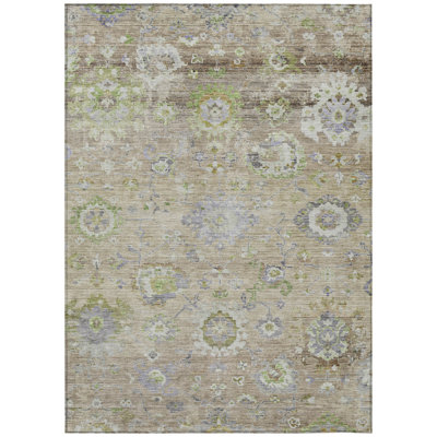 Tapis intérieur / extérieur beige Sofia 