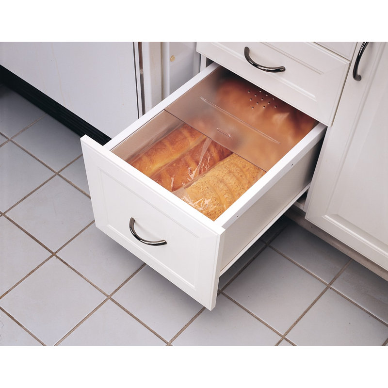 Rev-A-Shelf Trim to Fit Bread Drawer Cover, Clear, 0.38" H x 16.75" W x 21.75" D