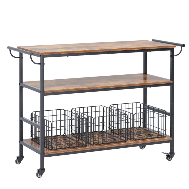 Oakvale Metal Bar Cart
