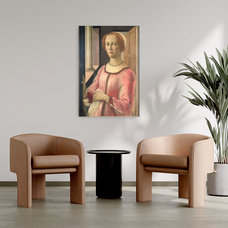 Smeralda Bandinelli, Grandmother Of The Sculptor Baccio Bandinelli, C.1471 Abstract Contemporary Wall Art Print
