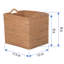 Beachcrest Home Simran Rattan Basket-982402972
