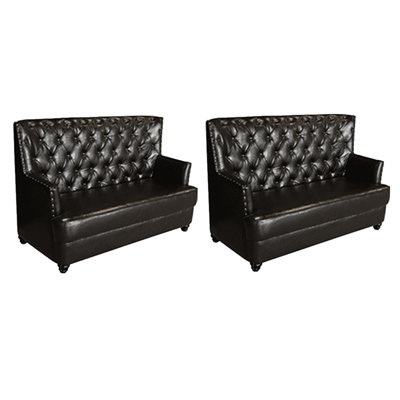 Banc de café de style européen