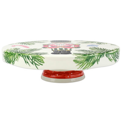 Nutcrackers Terra Bianca Cake Stand
