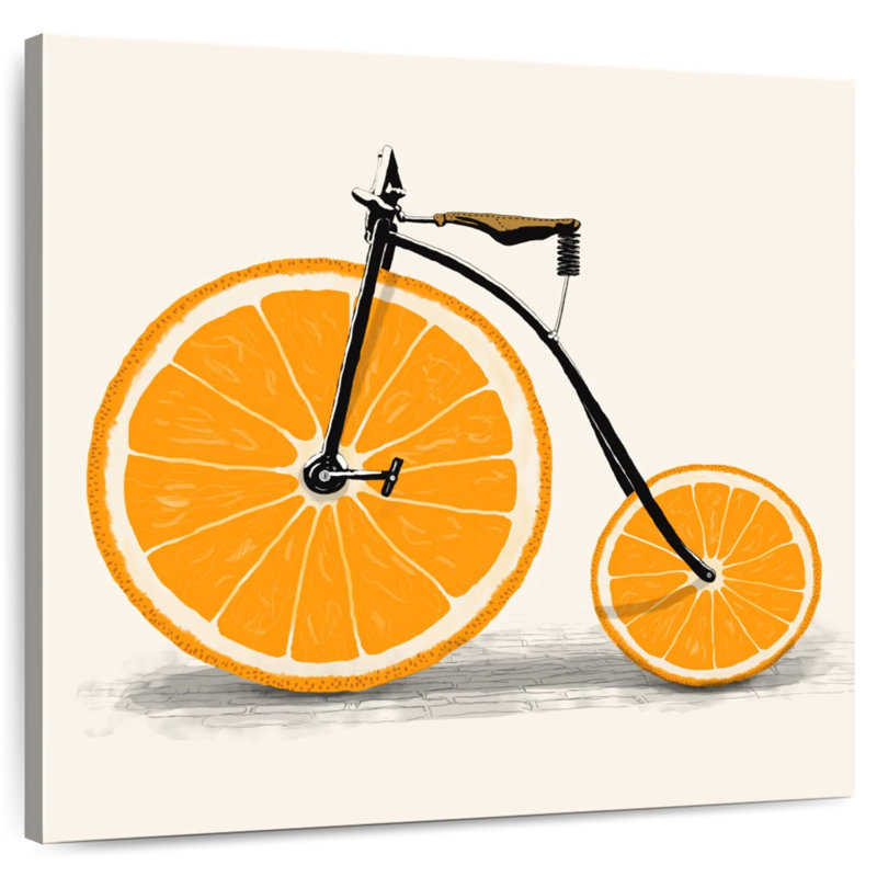 Mehar Clockwork Orange Bicycle, 10" H x 10" W