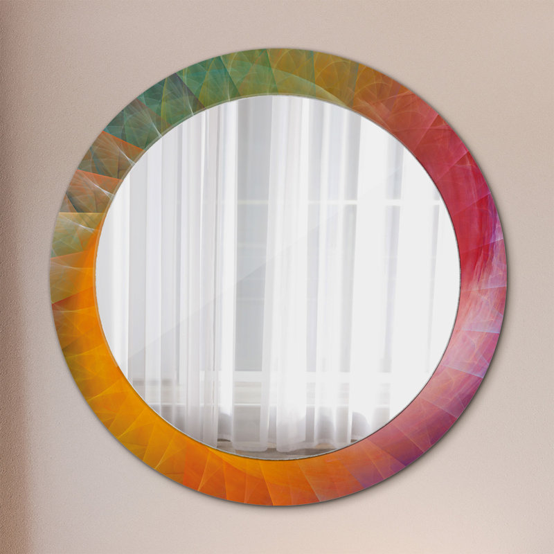 Huldar Glass Flat Wall Mirror