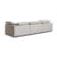 Coussin modulaire blanc en polyester-1815200867