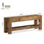 Banc de 47 po en bout de lit ferme pour chambre à coucher, banc en bois massif