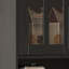 Garde-manger H 71 po x l 23,6 po avec bibliothèques et armoire de rangement en verre-59531546