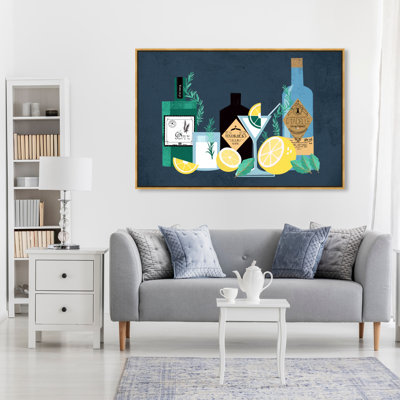 Gin Tonics - Impression sur toile