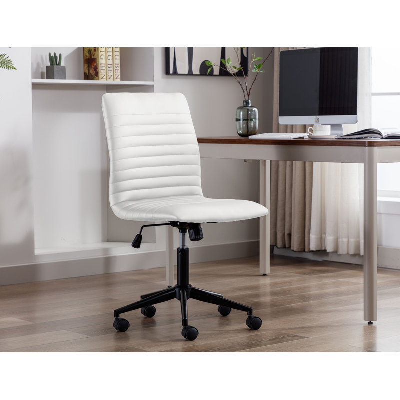Chaise de travail Barnhard, Blanc