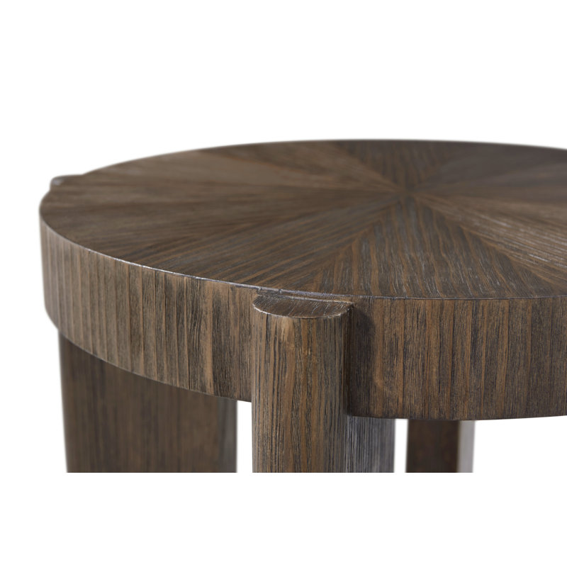 Urbane Round Side Table, Campfire