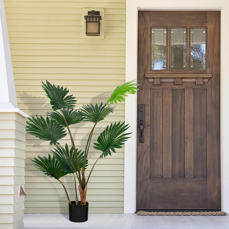 120cm Faux Palm Plant in Pot