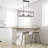 36" 6-Light Modern Farmhouse Kitchen Island Light, Large Rectangle Pendant Chandelier