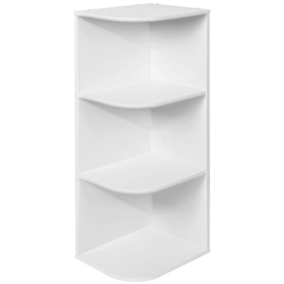 3-TIER CORNER BOOKCASE