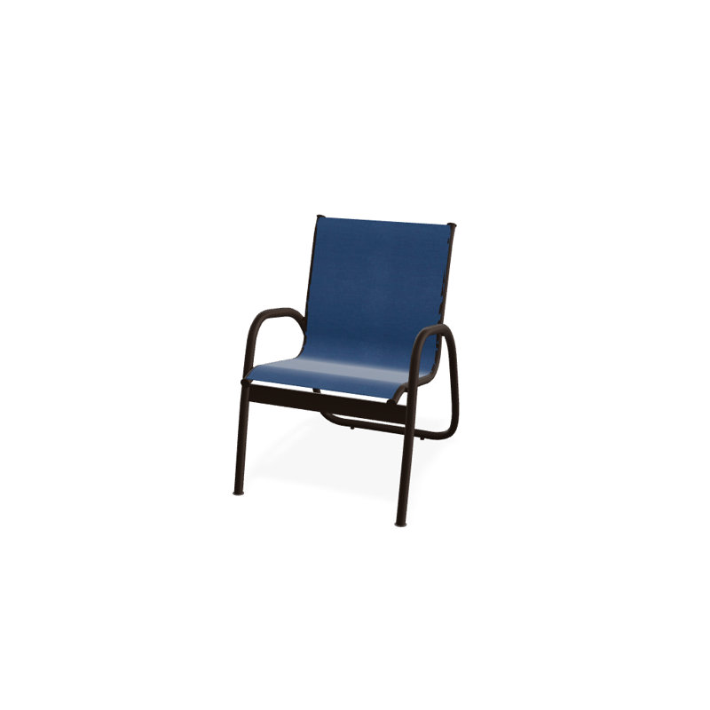 Fauteuil de patio Gardenella, Cobalt 35D Sunbrella®, Kona texturé