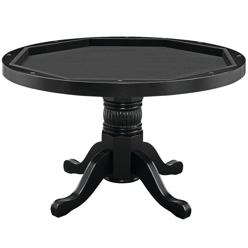 48" Game Table And 4 Dinning Chairs