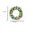 Easter Wreath For Front Door Decor Easter Decorations Easter Wreath for Front Door With Easter Eggs Artificial Daisy Flowers 18 inch Artificial Easter Wreath