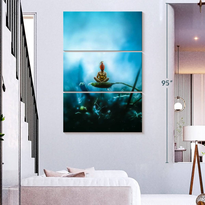 Kelan Temporary Peace, 74" H x 48" W