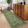 Botanical Flora Machine Washable Rug Low Pile Throw Carpet Non Slip Non Shedding Floor Cover Stain Resistant Folding Carpet For Home Decor