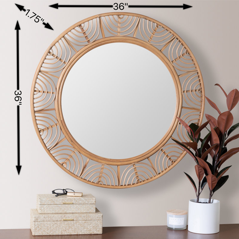 Omari Round Mirror