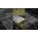 Augie Modern Berber Stripe Cream/Black Rug