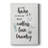 Endless Love and Laundry -Custom Wrapped Gallery Cavas