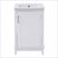 Petit meuble-lavabo moderne avec lavabo en céramique-102684995