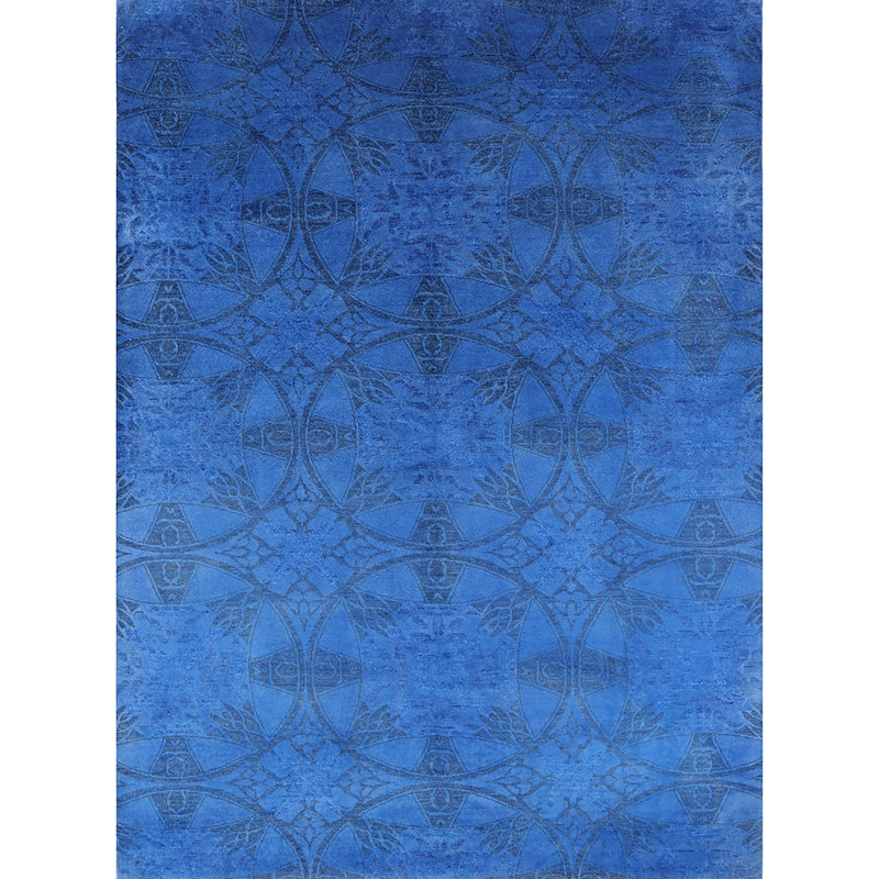 Tapis bleu Grapevine, Rond 8 pi