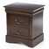 Varnamtown 2 Drawer Solid Wood Nightstand in Cappuccino