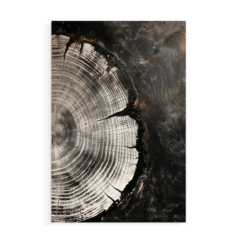 Série ABSTRACT CCXLIV - Impression sur toile seulement - NON CADRE, H 36 po x l 24 po