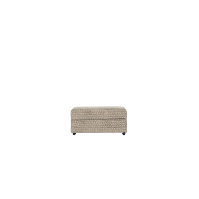 Repose-pieds rectangulaire avec rangement 41 po