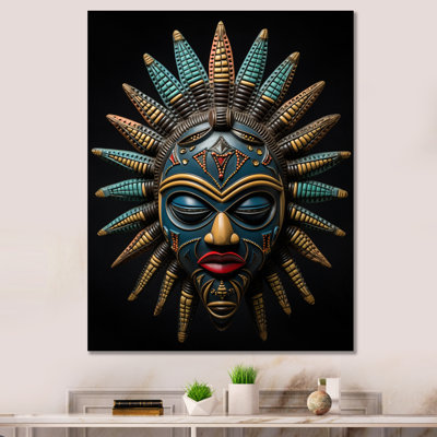 Yount " African Tribal Bamileke Mask "