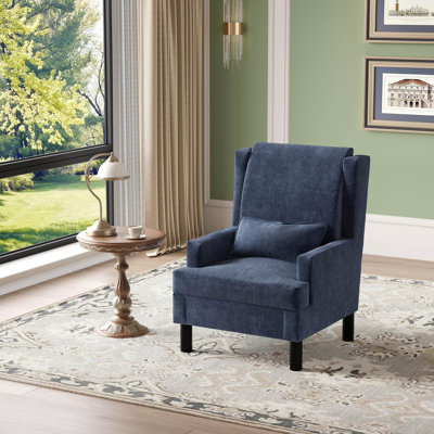 Fauteuil d'appoint à oreilles MidCentury