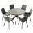 45.67''L Round Dining Table Set, Mid Century Modern Round Kitchen Table-1334322075-1286767921-1285463881