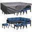 Aluminum Patio Furniture Set With Waterproof Cover